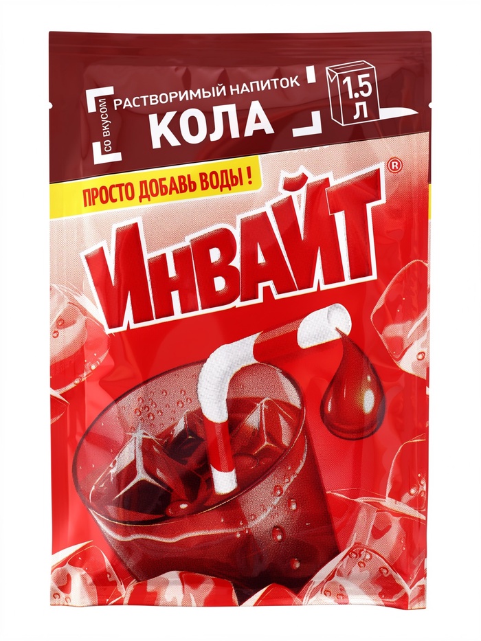 Растворимый напиток ИНВАЙТ Кола 12г 11068699