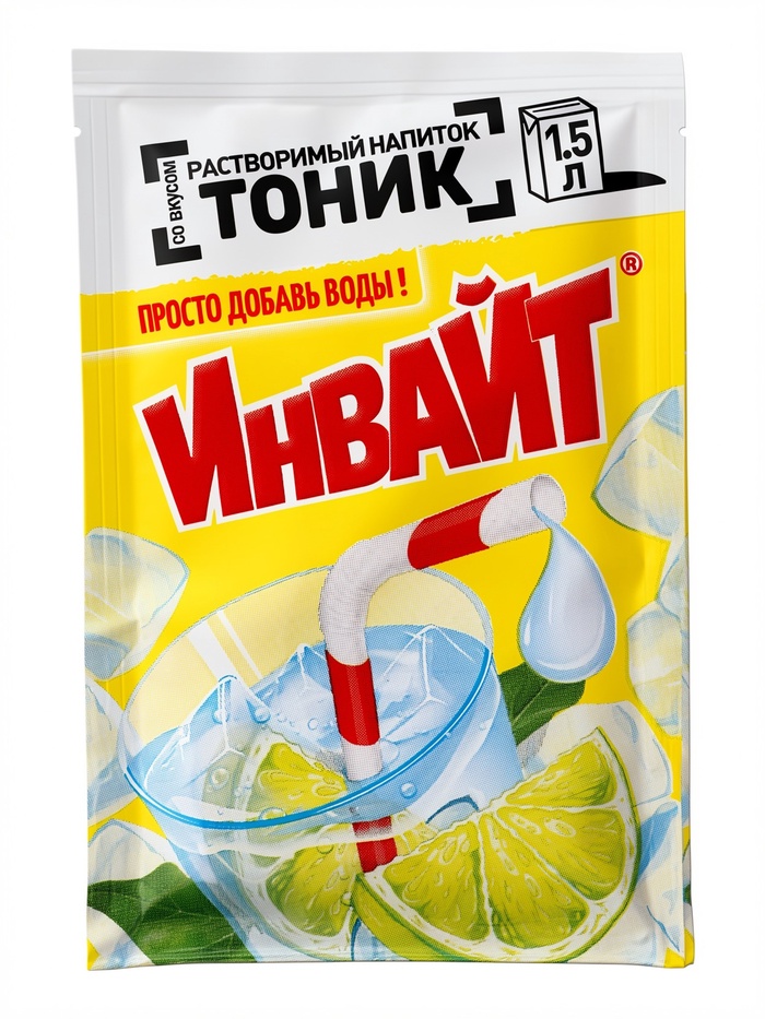 Растворимый напиток ИНВАЙТ Тоник 12г 11068709