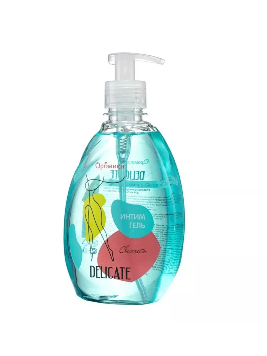 AROMIKA Гель д/интимной гигиены Delicate 400мл СВЕЖЕСТЬ (дозатор) /12