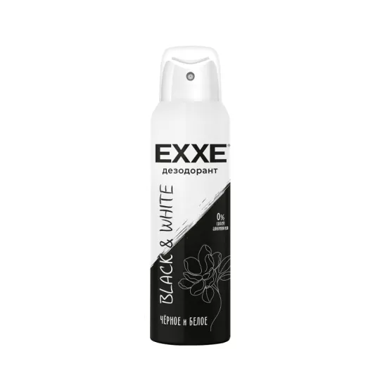 EXXE Дезодорант спрей 150мл Черное и белое Black & White/6