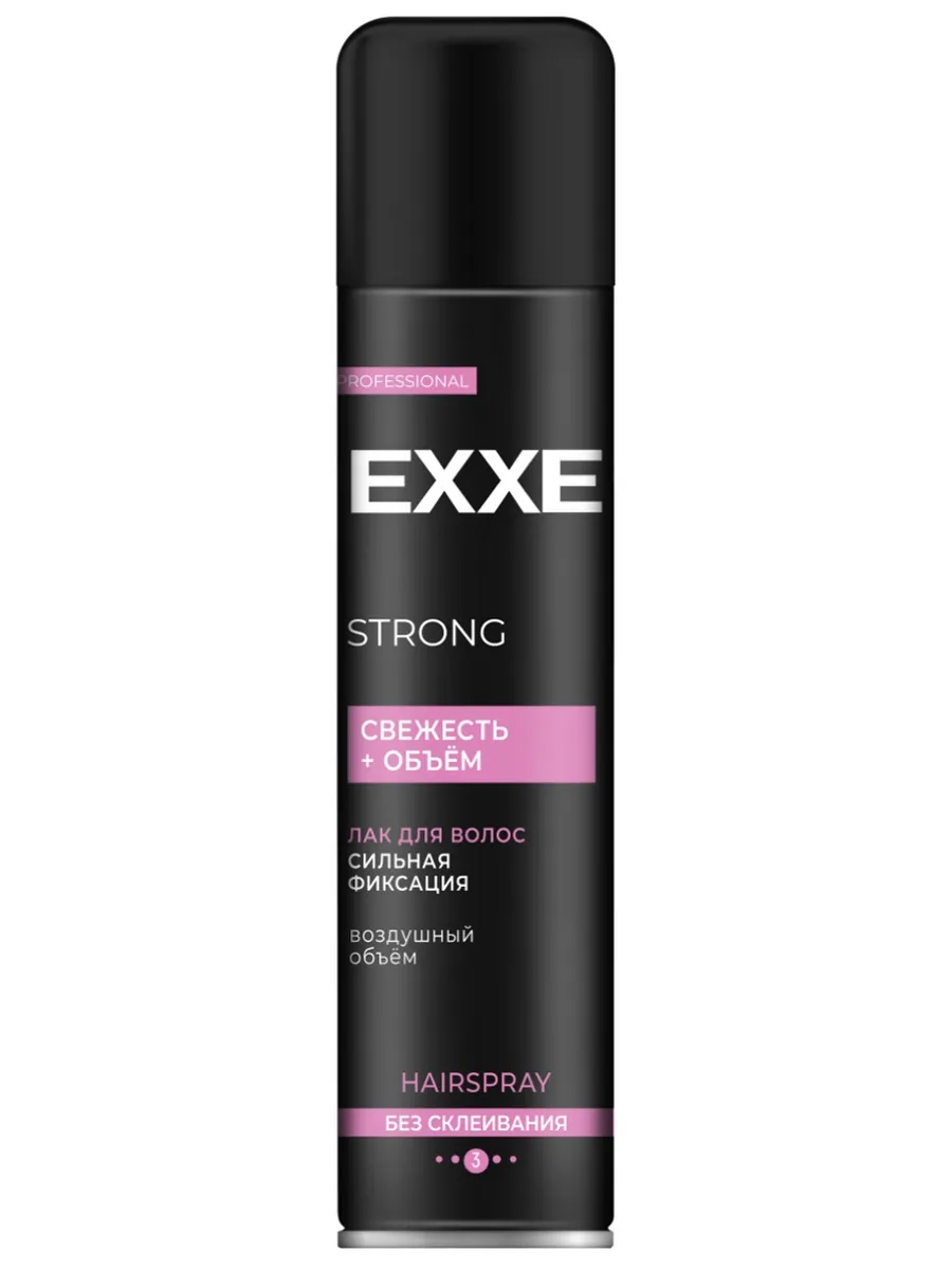 EXXE Лак д/волос 300мл STRONG сильная фиксация/12