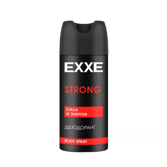 EXXE Men Дезодорант спрей 150мл STRONG Сила и энергия/6