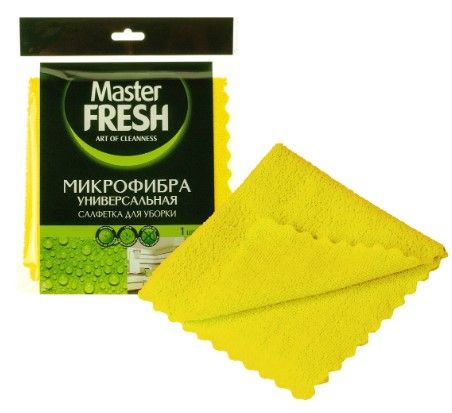 Master FRESH Салфетка д/уборки 1шт универсальная/микрофибра/50