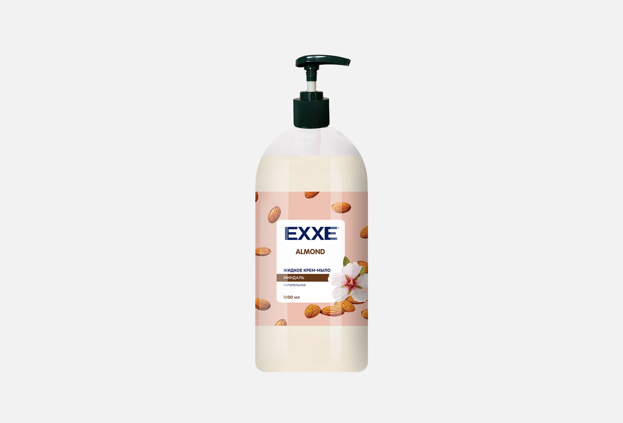 EXXE Крем-мыло жидкое,миндаль 1000мл. Арт. 4370