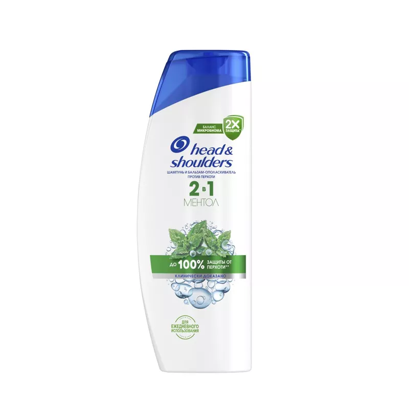 HEAD & SHOULDERS Шампунь и Бальзам-ополаскиватель против перхоти  2в1 Ментол 360мл