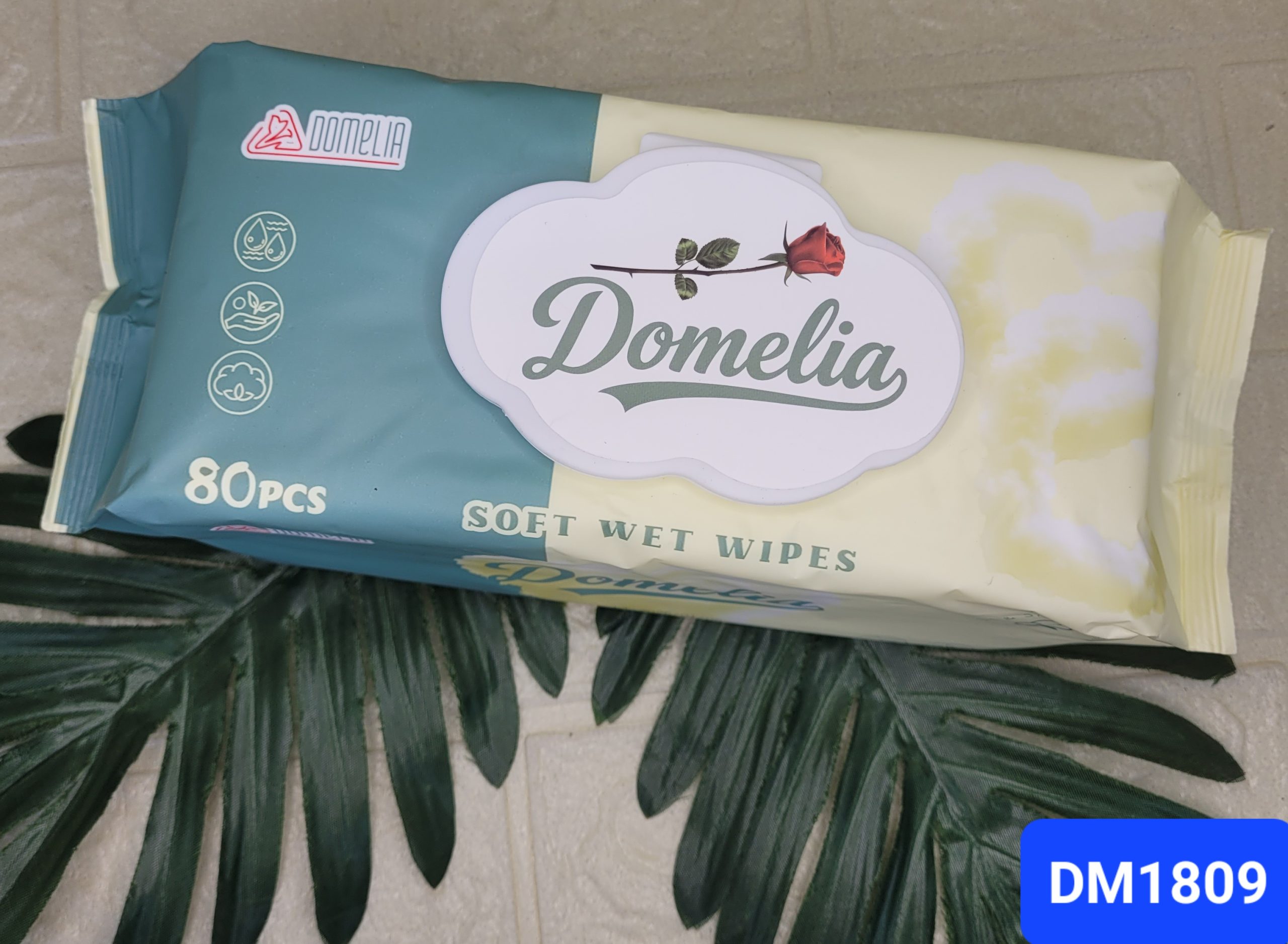 Салфетки влажные Domelia 80 шт. Арт. DM1809