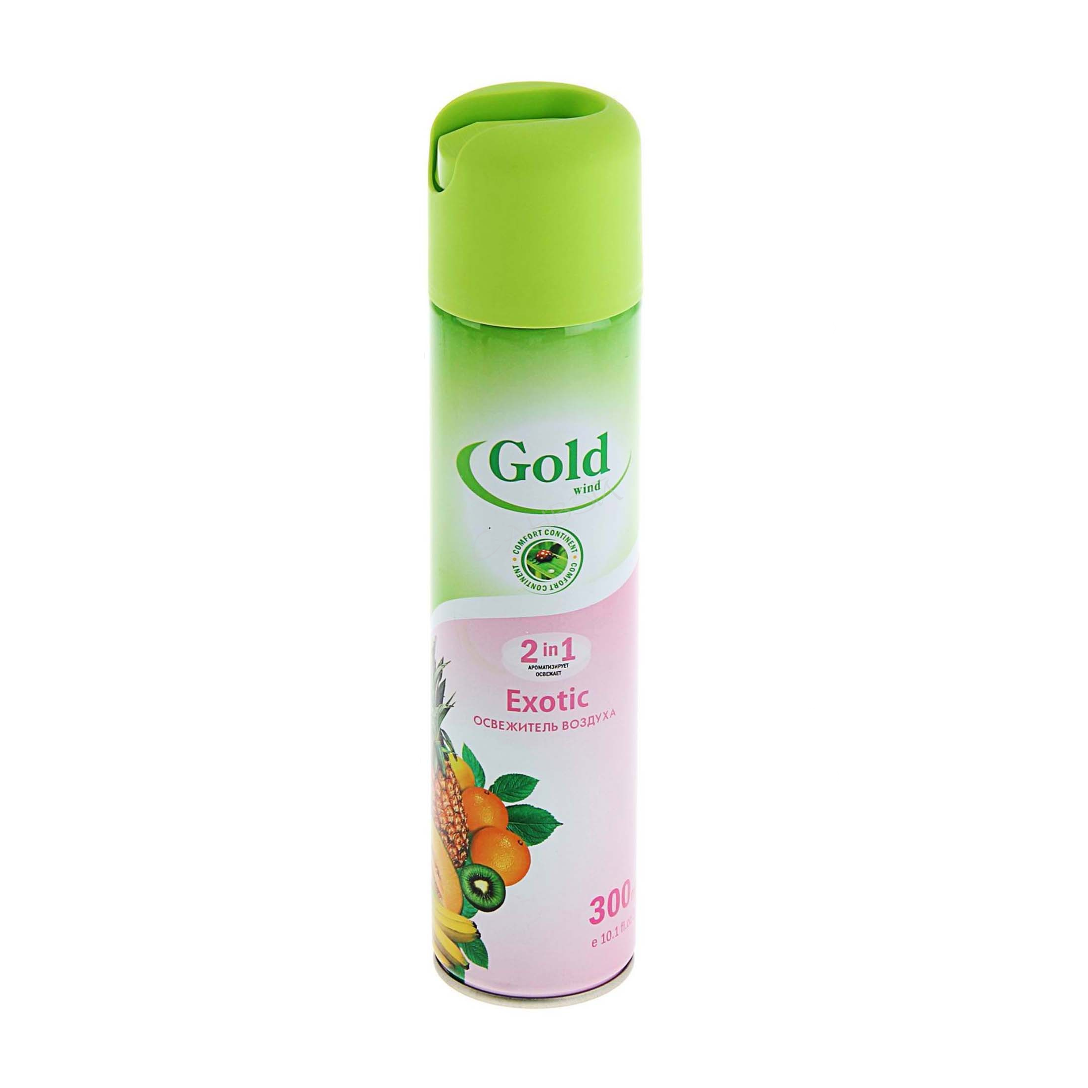Освежитель воздуха "Gold wind" Exotic 300л Арт. 9758