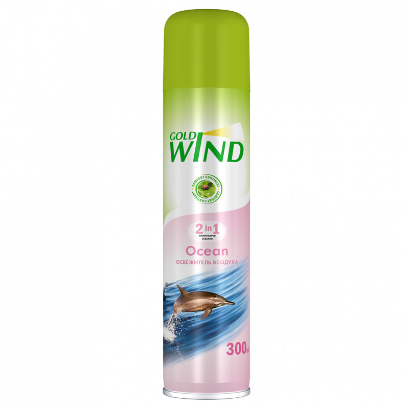 Освежитель воздуха Gold Wind 300мл Оcean  1/12 02.04.355.06