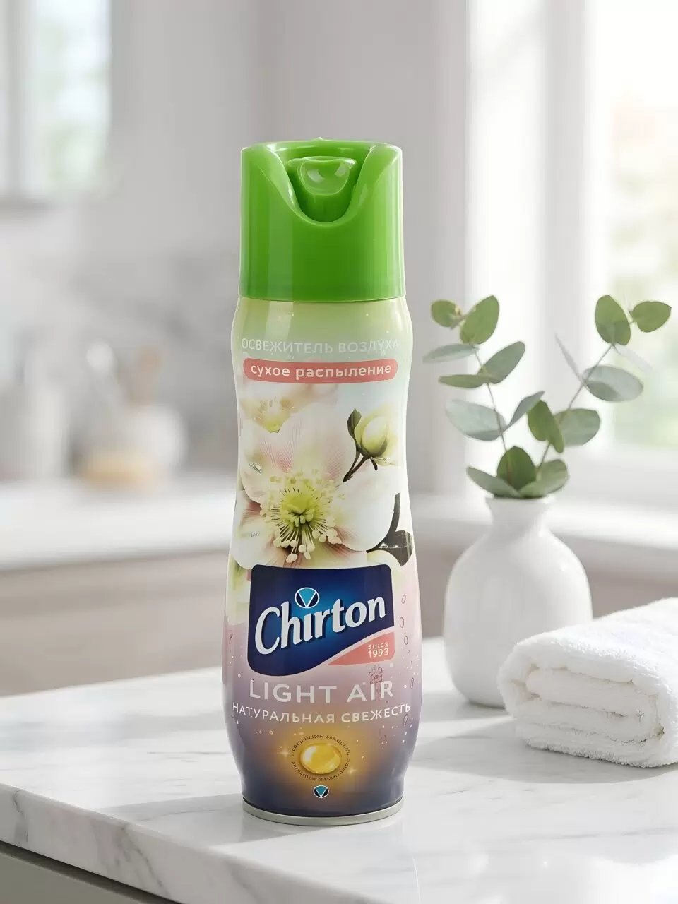 Chirton Light Air Освежитель воздуха 300мл Натуральная свежесть /12