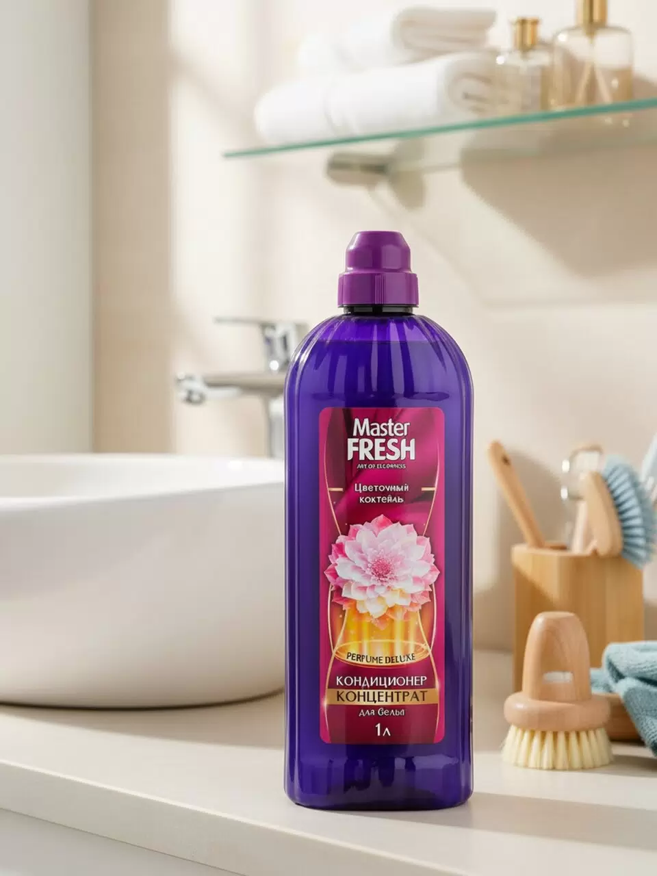 Master FRESH Кондиционер-концентрат PERFUME DELUXE 1л Цветочный коктейль/9