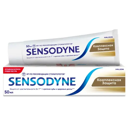 SENSODYNE Зубная паста 50мл Комплексная защита/12