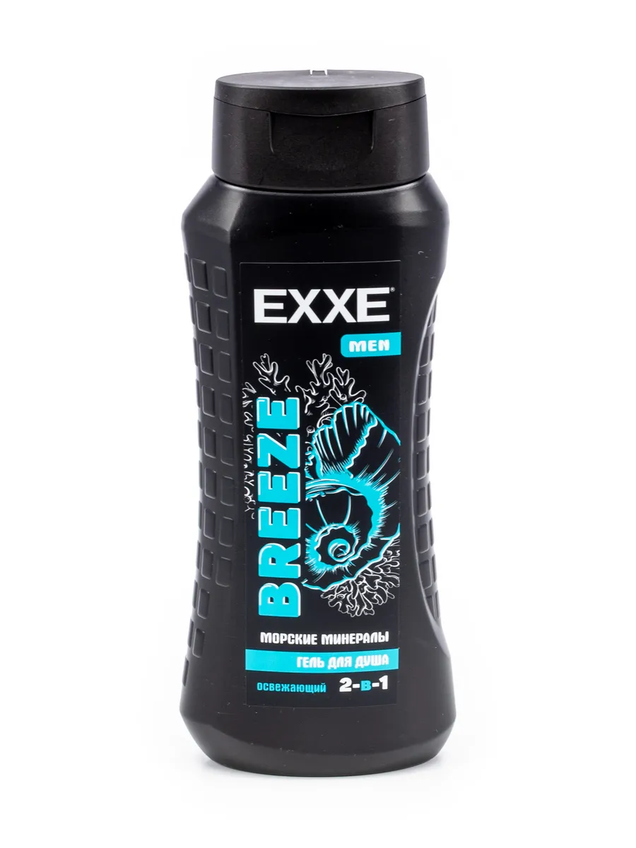 EXXE Men Шампунь 400мл BREEZE Морские минералы/12