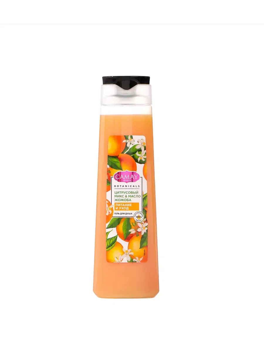CAMAY Botanicals Гель д/душа 400мл Цитрусовый микс