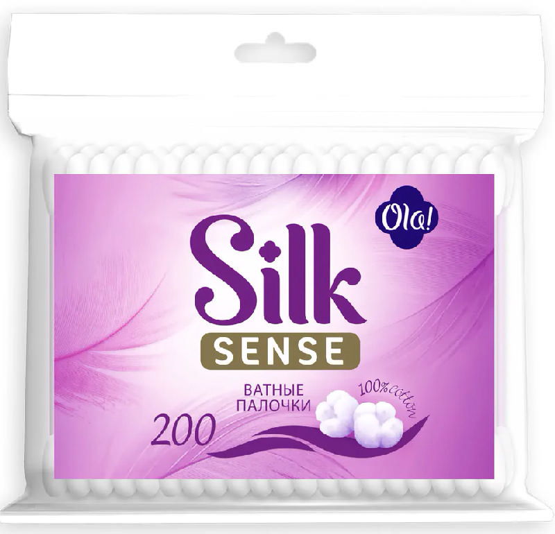 Ватные палочки OLA! SILK SENSE 200шт.