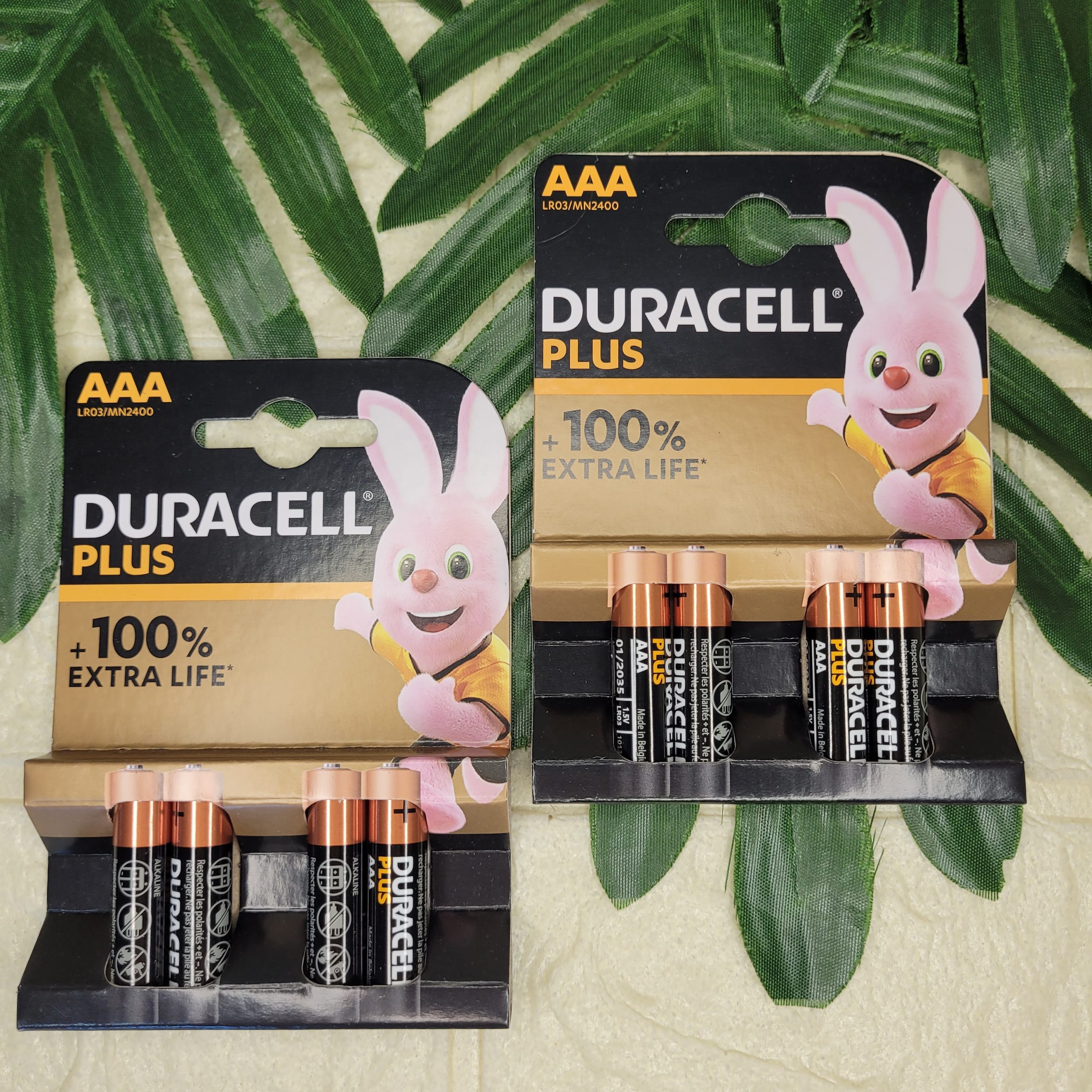 Батарейки АAА Duracell Plus 4шт.