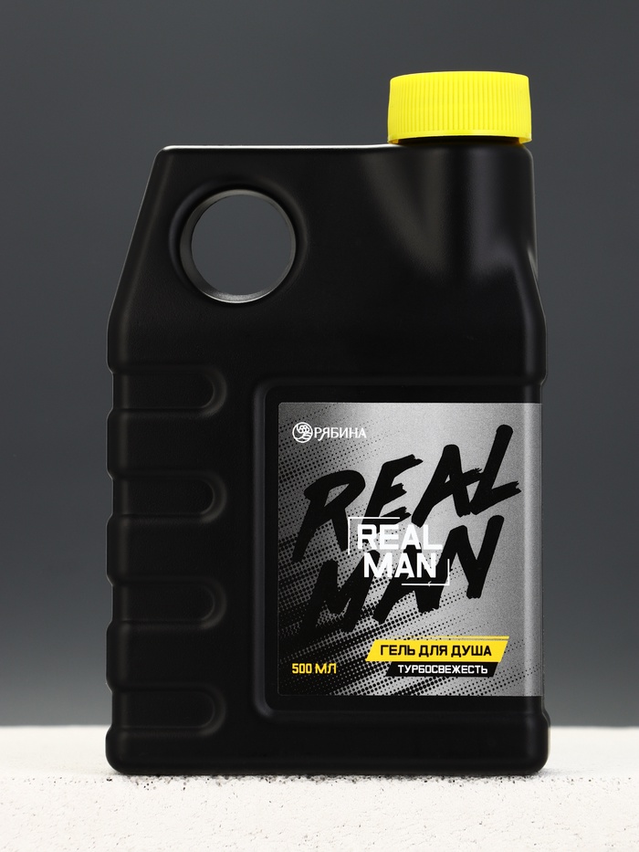 HARD LINE Инструменты Гель для душа во флаконе канистра 500 мл "Real Man"  10898694