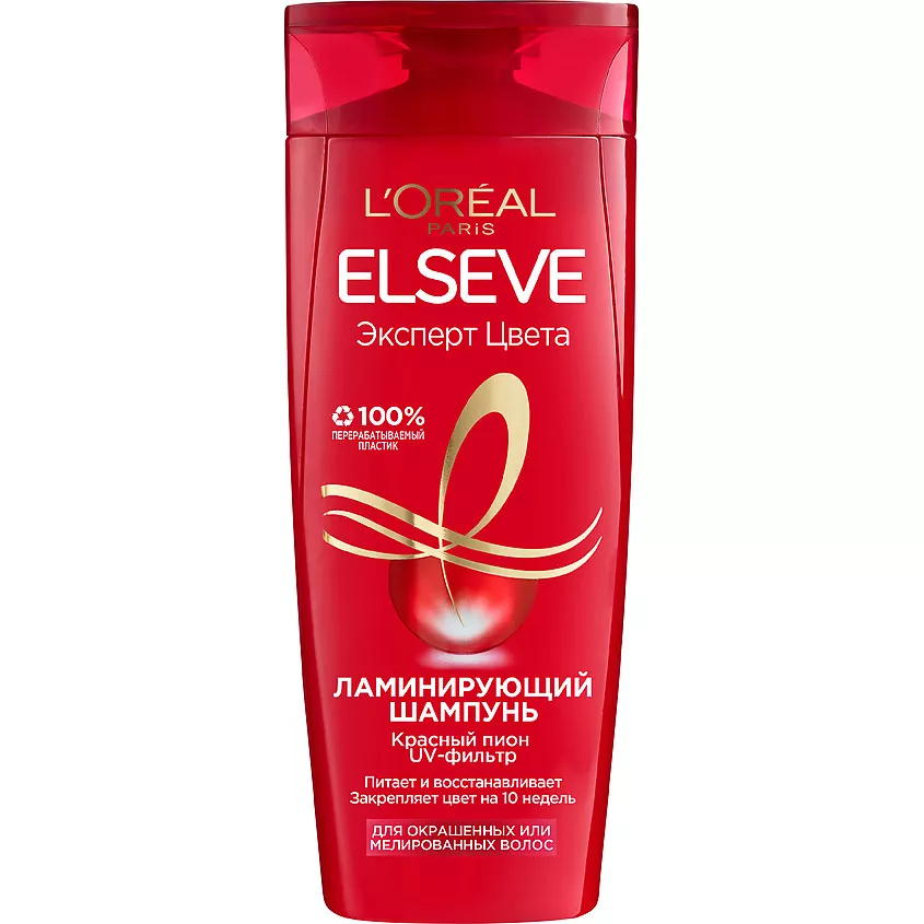 L'Oreal Эльсэв Шампунь 250мл Эксперт Цвета Ламинирующий/12