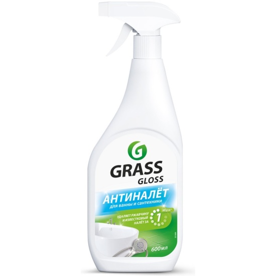 GraSS Чистящее средство для ванной комнаты "Gloss" (флакон 600 мл)