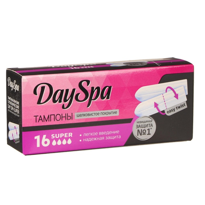 Тампоны «Day Spa» Super, 16 шт 1242874