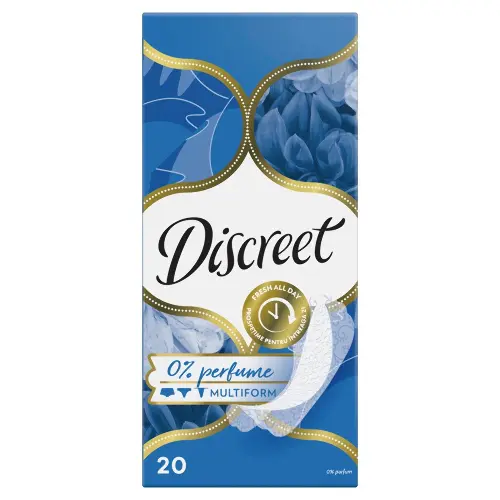 DISCREET Жен.гигиенич.прокладки на каждый день Air Multiform Single 20шт