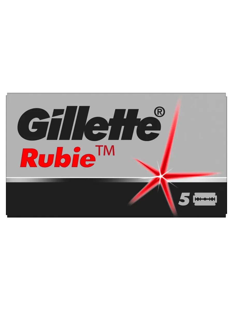 GILLETTE Rubbie Лезвия для бритвы 5 шт.