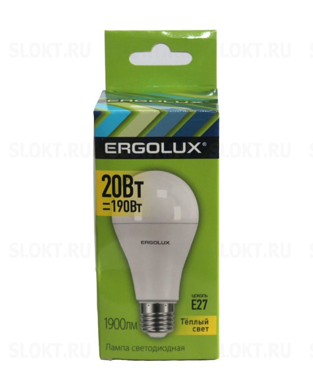 Лампа светодиодная Ergolux LED-A65-20W-E27-3K 3000K