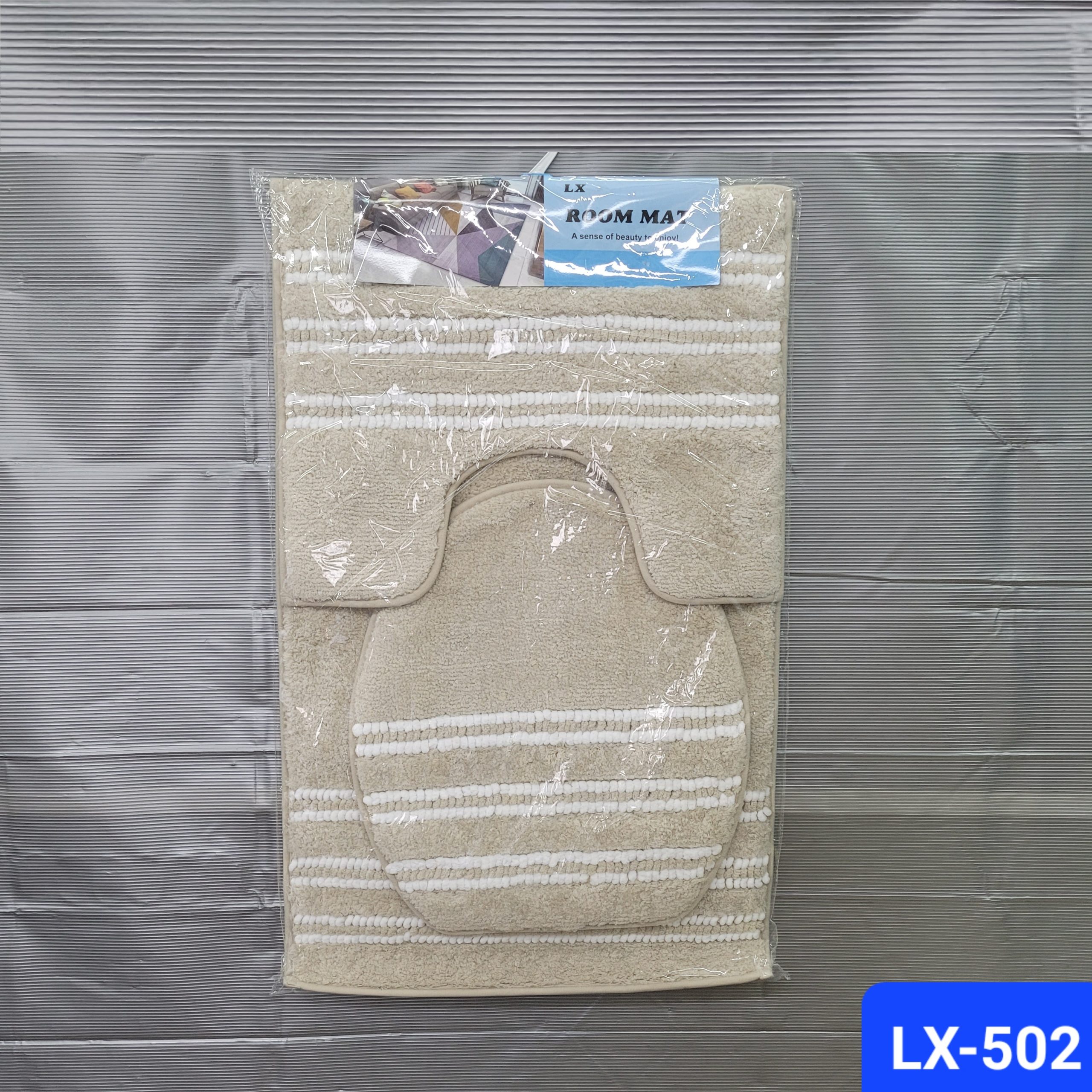 Коврики для ванной и туалета 3 шт. Арт. LX-502