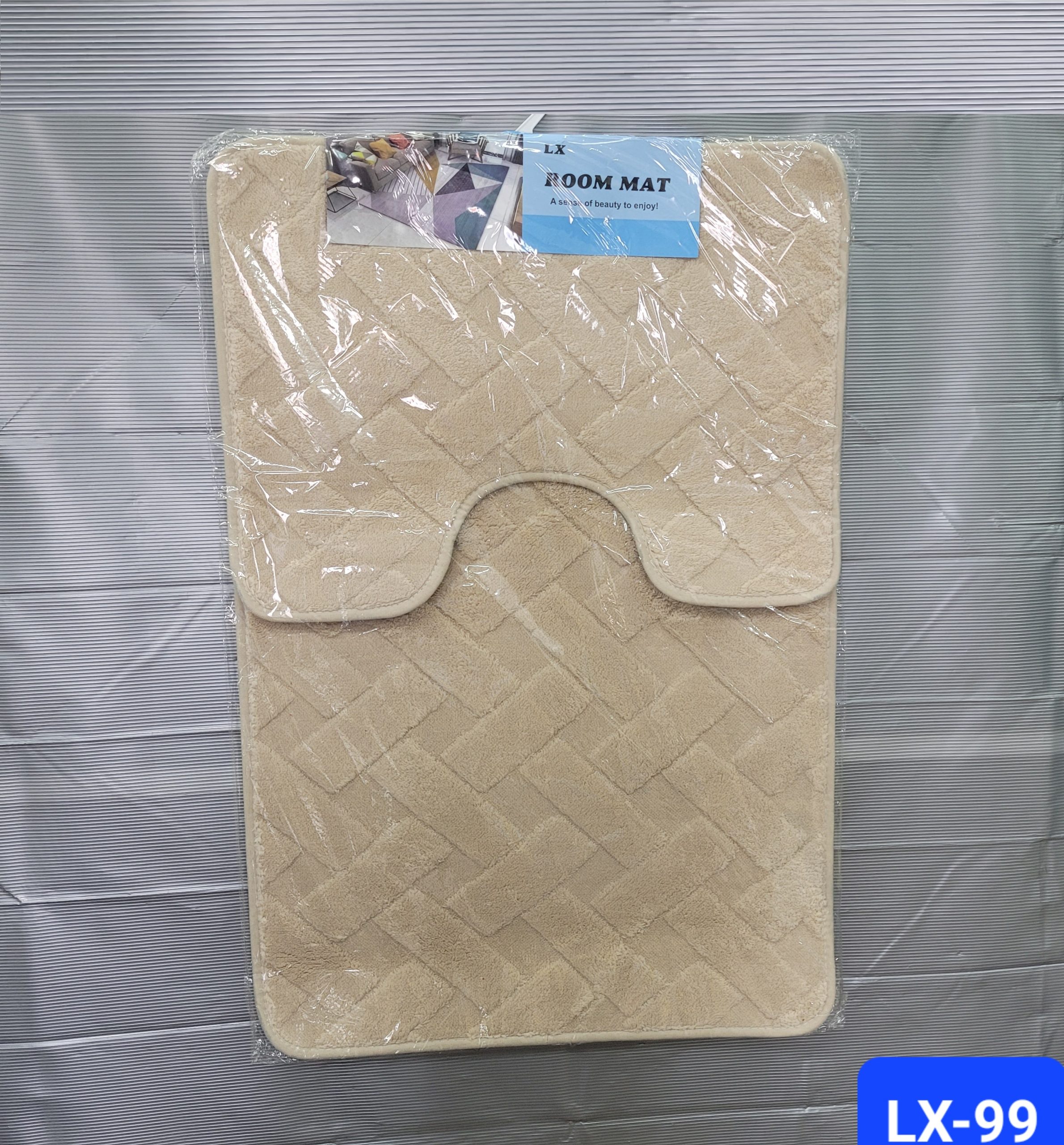 Коврики для ванной и туалета 2 шт. 60*90/6045 Арт. LX-99