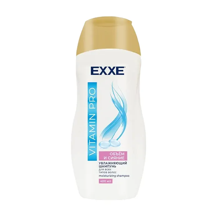 EXXE Шампунь 400мл VITAMIN PRO/Объем и сияние/Увлажняющий