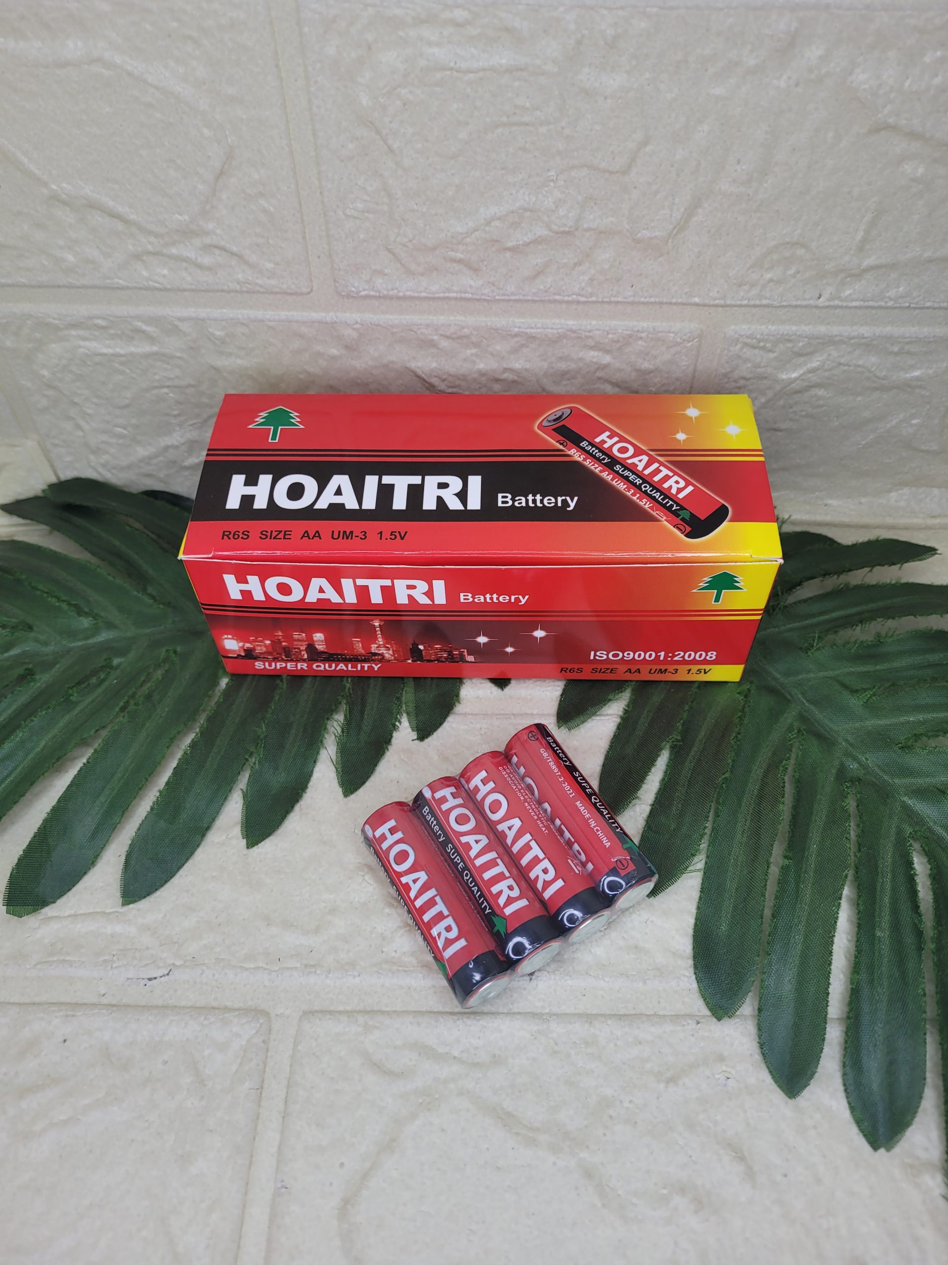 Батарейки пальчиковые Hoaitri R6S AA UM-3 4шт.